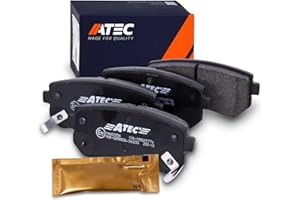 ‎ATEC GERMANY ATEC Germany Bremsbelagsatz Hinterachse, Bremsbeläge Bremsklötze hinten, 4 Stück