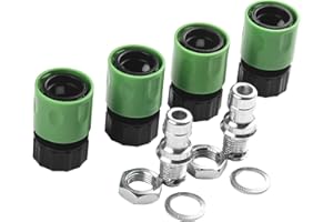 ‎ZOEGNEER Zoegneer Rasenmäher Deck Wash Kit Wash Adapter Quick Connect Befestigung Trimmer Ersatzteile für Rasenmäher Reinigung