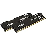 HyperX HX432C18FB2K2/16 Fury Schwarz DDR4 16GB (Kit 2x8GB), 3200MHz CL18 DIMM XMP