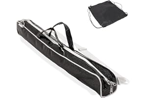 HIP BANANA Twirling Baton Case - Holds 30 Inch Batons - Carry Accessory for Marching Band, Gymnastics, Twirling, Majorette - Waterproof - Complete with Drawstring Gym Bag