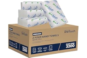 A406 Z fold Paper Towels White Interfold Embossed Paper Hand Towel 2ply C Fold Multi Fold Tissue (3200 White)