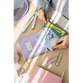 15x16 Spiralli Karton Kapak 2'li Kareli Not Defter Seti - P&ouml;tikare