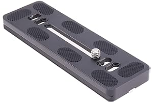 Hersmay PU-120 Placa de liberación rápida para trípode Arca Swiss Benro Ballhead