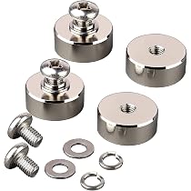 Magnete Adesivo Per Superfici Lisce Magnete Al Neodimio 32 Mm Con Filettatura Interna M5 Per Fissaggio Luci Auto Specchi