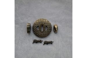 Boyu Japanese Samurai Sword KOSHIRAE – TSUBA FUCHI KASHIRA MENUKI HJ19-HJ48