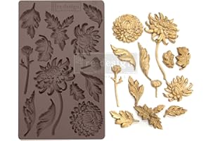 Prima Marketing Stampo Redesign 5X8 Botan FLRL, Silicone, Botanista Floreale, Taglia unica