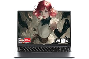 Tivique 2025 Gaming Laptop - 15.6 Inch FHD with Ryzen 7 7730U Processor up to 4.5GHz (beat i7-1260P) 8C/16T - 16GB RAM DDR4x2 512GB M.2 SSD, HDMI,BT5.2, USB3.2,Type-C,Privacy, 65W Fast Adapter, WiFi 6
