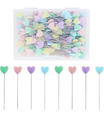 100 PCS Épingles Multicolores à Tête Plate Ours - Épingles Couture Décoratives 5cm, Couleurs Assorties Pour Tissus Et Artisanat