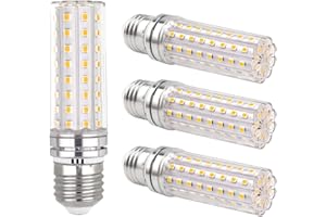 SCNNC Żarówka kukurydziana E27 12 W, 220-240 V, 1200 LM neutralna biel 4000K, nie ściemnialna, odpowiednik żarówki żarowej 100 W, żarówka LED E27 do oświetlenia wnętrz, żyrandol/lampa biurkowa /kinkiet,