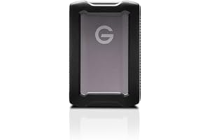 SanDisk Professional 1TB G-Drive ArmorATD, portable rugged external hard drive, HDD up to 130 MB/s, Dust, Drop, Shock & Water resistant, USB-C (5Gbps), USB 3.0, Thunderbolt 3