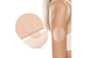 HONYOU Freestyle Libre - Juego de 30 parches adhesivos para sensores Liber resistentes al agua, parches CGM flexibles sin pegamento en el centro-Enlite-Guardian-Freestyle Libre de 14 días