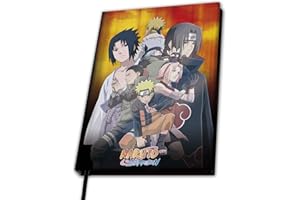 ABYstyle - Naruto Shippuden - Cahier A5 - Groupe Konoha