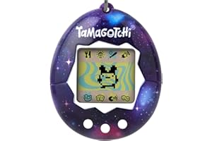 Bandai - Tamagotchi - Tamagotchi Original - Galaxy - Animal électronique virtuel avec écran Couleur, 3 Boutons et Jeux - Jouet Animal interactif en Français - Jouet Enfant 8 Ans et + - 42933
