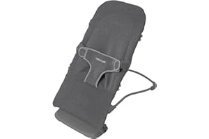 Babocush Ergonomic Baby Bouncer, Soft Double Jersey Fabric, Safety Harness, Reversable Toddler Chair Feature, New-Born to 2 Years