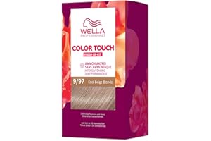 Wella Professionals Color Touch demi-permanente Haarfarbe ohne Ammoniak – Haarfärbemittel mit bis zu 50% Grauhaar-Abdeckung – Ansatz-Kit inkl. Haarmaske – 55/65 Bordeaux (130 ml)