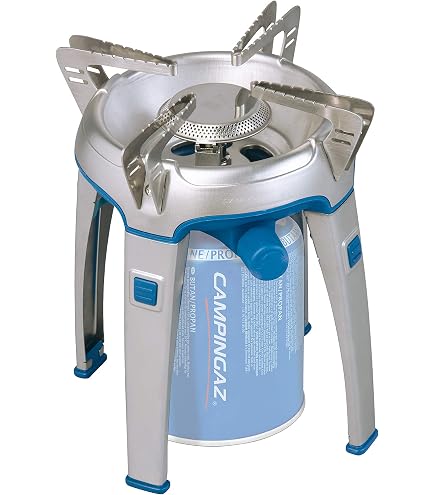 Réchaud Camping 2 En 1 STAHLWERK CK-700 ST - Gaz Et électrique Avec Casserole Et Poêles - 7