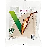 Hario V60 02 Dripper Filtresi Nat&uuml;rel (100 adet)