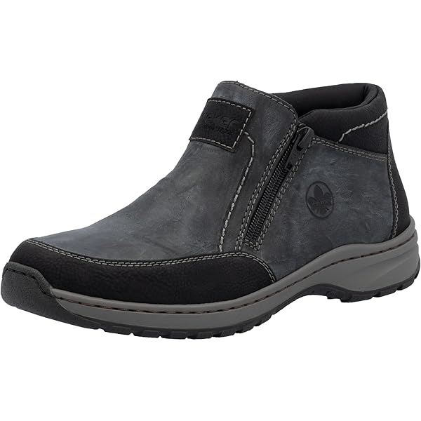 Sneakerși Rieker B7796-01 NEGRU