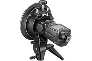 NEEWER S Type Bracket Holder with Bowens Mount for Square Head Flash Speedlite Compatible with Godox AD200Pro NEEWER Z760 NW760 NW700 TT560 Q3, Large Handle, Umbrella Mount, ST-FS