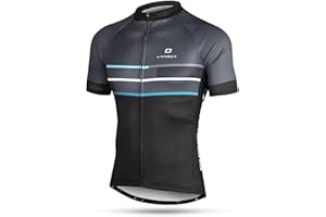 LAMEDA Maillot Ciclismo Hombre Ropa Camiseta Bicicleta MTB con Mangas Cortas