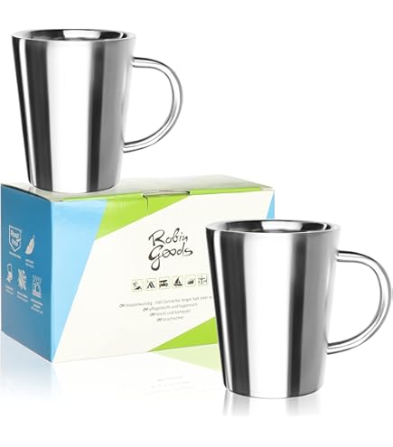 Dubbelwandige glazen koffiekop 350 ml – geïsoleerde