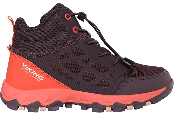 Viking unisex – barn Track Mid Wp SlPromenadskor
