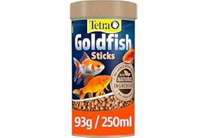 Tetra Goldfish Fish Food Sticks, Complete Fish Food for Medium to Large Goldfish, 93 g
