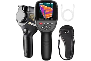 GOYOJO 256x192 Cámara Termográfica con Fusión de dos Luces -20°C~550°C Cámara Termográfica Infrarroja Portátil para Inspección de Viviendas HVAC Mantenimiento Eléctrico, Mecánico y de Fontanería