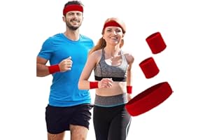 CUTILAND Bandeau Sport,Bandeau Anti Transpiration,Bandeau Sport Homme,Bandeau Tennis,Poignet Tennis,Bandeau Tennis Homme,Bandeau Eponge Sport,Bandeau Poignet,Bandeau Eponge,Bracelet Anti Transpiration Poignet