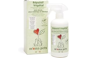 M' MA PETS Mama Pets Repellent Répulsif pour Chiens et Chats, 500ml, Spray d'urine pour l'intérieur et l'extérieur