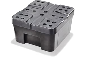 Esotec 101732 Boîte filtrante XL avec éponges filtrantes pour pompes solaires de bassin et bassin de jardin