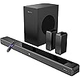 ZEBRONICS Juke BAR 9510WS PRO Dolby 5.1 Soundbar, Dolby Audio, 600 Watts, Wireless (Dual Rear Satellites & 6.5" Subwoofer), Triple Driver Soundbar, Bluetooth v5.1 | HDMI (ARC) | Optical | USB | AUX