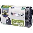 Hotpack Disposable Strong & Bio-Degradable Garbage Roll Twin Pack, 30 Gallon 65x95cm, 60 Pieces