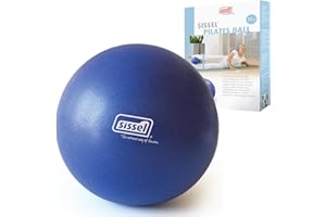 ‎SISSEL SISSEL Pilates Soft Ball | PVC phtalatfrei & latexfrei | Für Tiefenentspannung & Muskulatur-Kräftigung | 155 kg Belastbarkeit | Inklusive Übungsanleitung