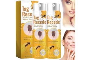 AIZHENQIAN 2Pcs Tag Recede Bee Venom Spray,Tag Recede Bienengift Spray,Bienengift Spray,Warzenentfernungsspray,Bienengiftwarzen Spray zur Entfernung von Hautflecken füR Alle Hauttypen