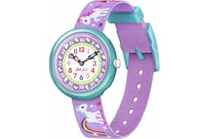 Flik Flak Orologio da Ragazza Analogico al Quarzo con Cinturino in Tessuto – FBNP033
