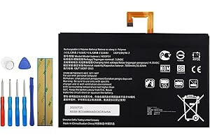 Vvsialeek L14D2P31 Batteria Compatibile per Lenovo Tab 2 A10-70 Tab 2 A10-70F con Toolkit