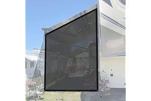 ‎PACEWALKER PACEWALKER 9‘’ x 7‘’ Universeller RV Markisen Sichtschutz Bildschirm,2,7m x 2,1m Seitenwand Wohnwagen Vorzelt Seitenteil Vordach Markise mit Kompletten Kits