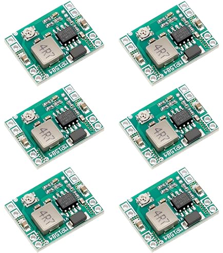 Modulo Convertitore Step-Down DC-DC - Ingresso 4-40V, Uscita 3.3-24V Regolabile, Con Display LED, Per Arduino