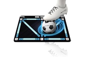 ‎RACETEX Racetex Fussballmatte Training Kinder 90x60 cm – Rutschfeste und Langlebige Fußballmatte – Die Kickmatte für Indoor Fussball Training – Ballkontrolle & Technik verbessern