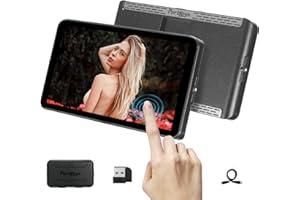 PortKeys LH7P Monitor de cámara Monitor de cámara de Control inalámbrico Salida LUT 4K 3D de 7" de Alto Brillo 1920X1080 1000nit 1080P60 Salida HDMI para BMPCC 4K (Zoom) BMPCC 6KBMPCC 6K Pro.