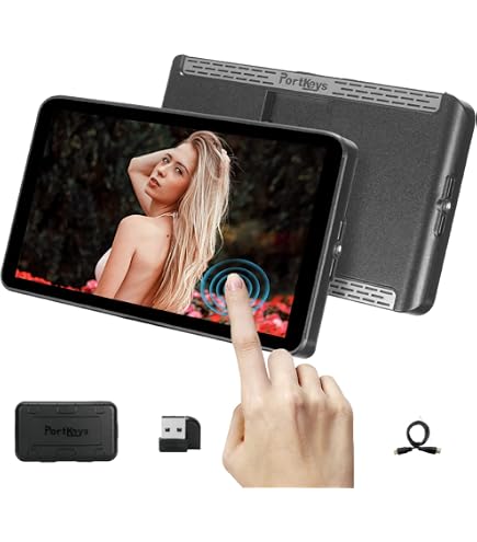 Portkeys LH7P 7inch Camera Monitor+Battery, 1000nit High