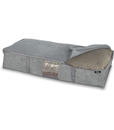 Custodia coperte Domopak Living - da 55x45x25 cm, porpora