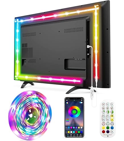 LXLQZXW Under Cabinet LED Strip Lights - 16.4FT, Color Changing, 10-Pack With Remote Control For Kitchens, Cupboards, Closets, Stairs, Shelves And Beds - View #4