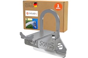 SOLIDfy® - 1 support de tuyau de piscine de 26 mm à 38 mm - Protection anti-torsion en acier inoxydable pour piscines Intex et Bestway