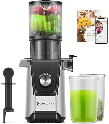 AOBOSI Estrattore Di Succo A Freddo Con Bocca Extra Large - Niente Più Taglio, Succo Puro E Naturale! - Foto 9