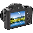 Dpofirs 5K Digital Camera, 5X Optical Zoom 6 Axis Stabilization Point and Shoot Digital Camera, 3.2inch IPS Display 64MP Camera Dual Cameras