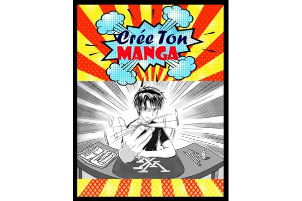 Crée ton manga: Manga Vierge A Dessiner/Planches de Manga Vierges Pour Adultes et Enfants