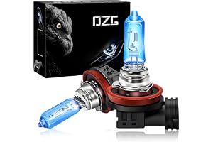 DZG - H9 Halogenlampor 12V 65W Strålkastarlampor 5000K Varmvit dimljus DRL-glödlampa, 2 delar