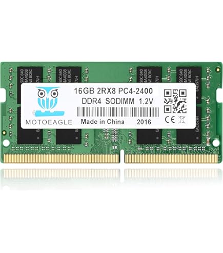 16GB DDR4 2400MHz PC4-19200 260-PIN SODIMM MEMORY RAM COMPATIBLE